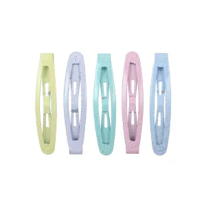 10 Pack Pastel Snap Barrettes SB17500