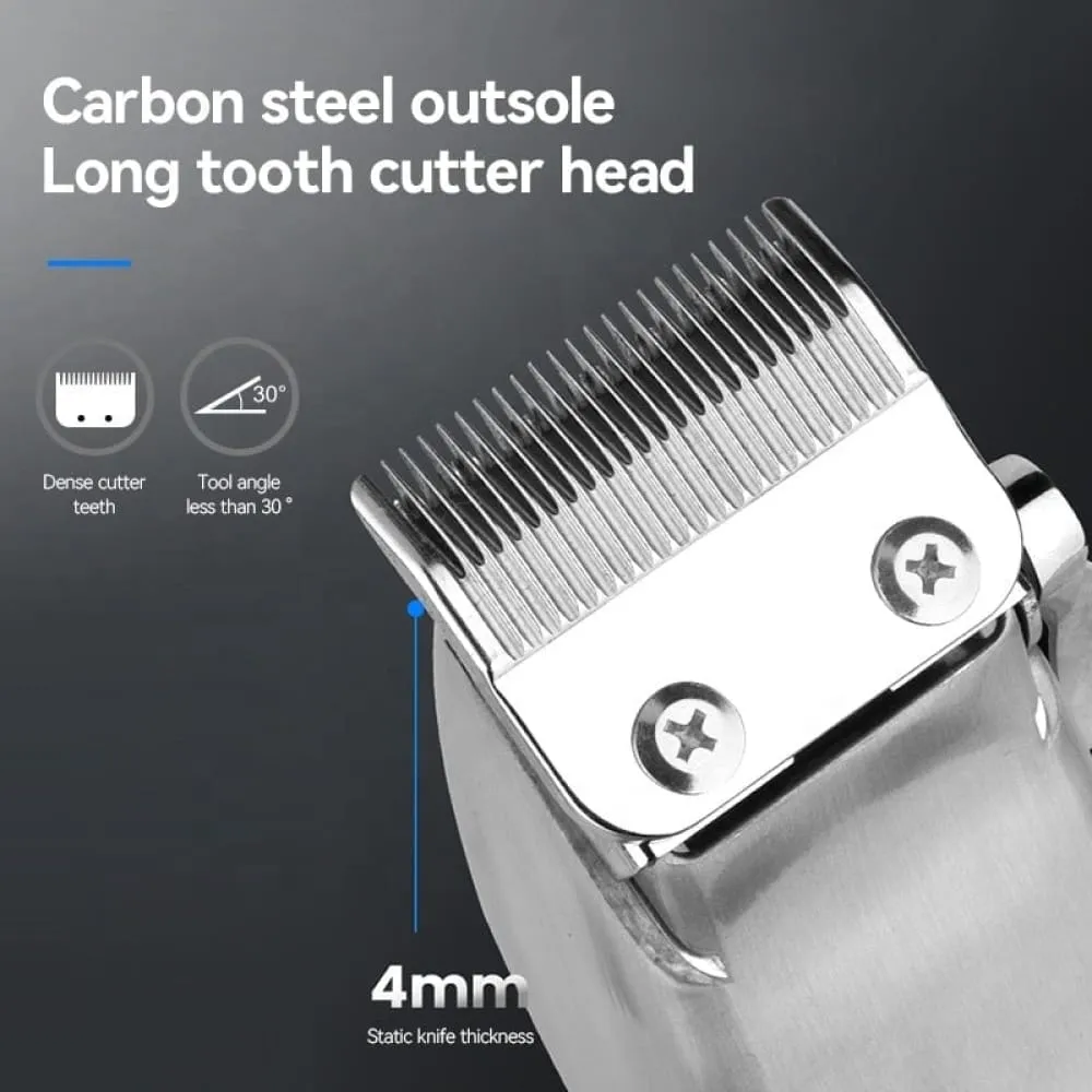 12480 Professional Master Barber Shop Hair Clipper Cordless Lithium Ion