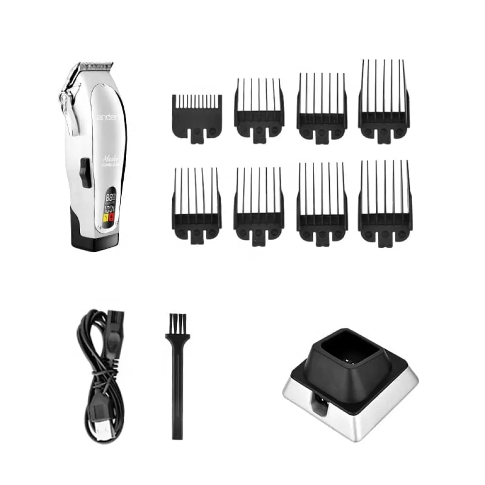 12480 Professional Master Barber Shop Hair Clipper Cordless Lithium Ion