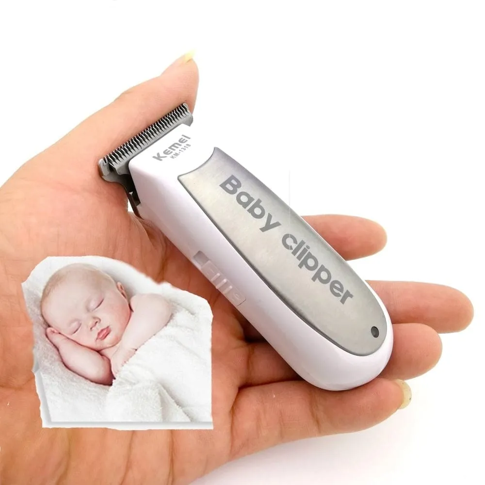 1318 Baby Hair Clipper Infant Mini Electric Hair Trimmer Quiet Usb Rechargeable