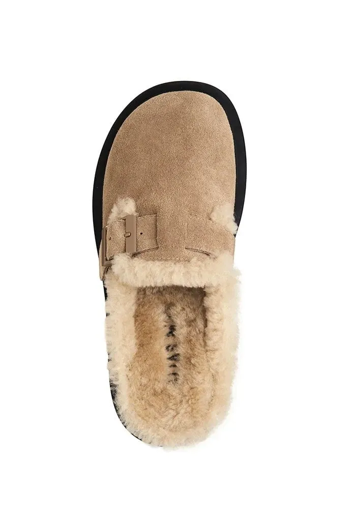 ALIAS MAE ADEN - NATURAL SUEDE/SHIRLING