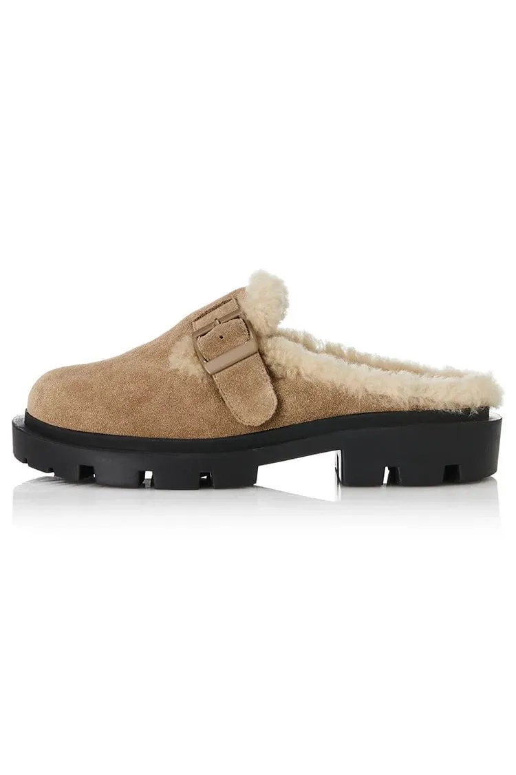 ALIAS MAE ADEN - NATURAL SUEDE/SHIRLING