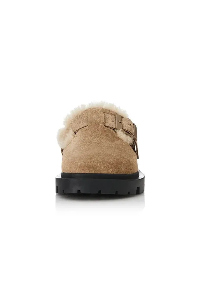 ALIAS MAE ADEN - NATURAL SUEDE/SHIRLING