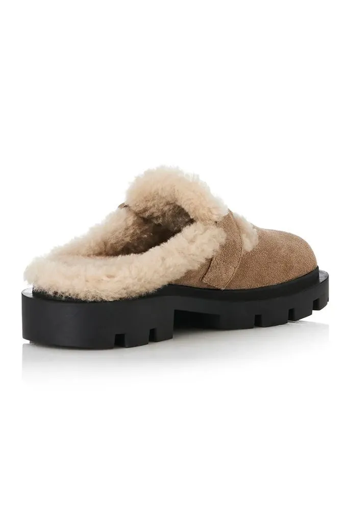 ALIAS MAE ADEN - NATURAL SUEDE/SHIRLING