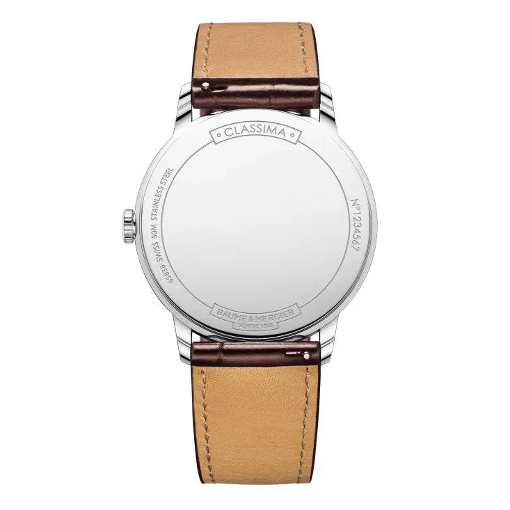 Baume & Mercier Men's Brown Classima Watch M0A10415