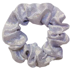 Disco Scrunchie in Silver
