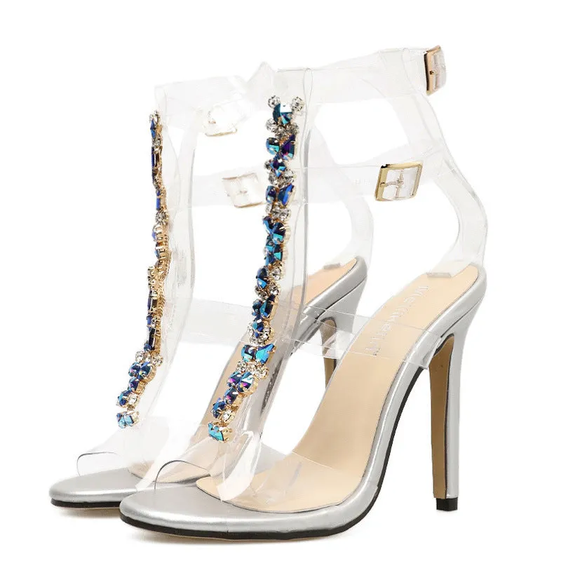 Emma  Hohe Damensandalen