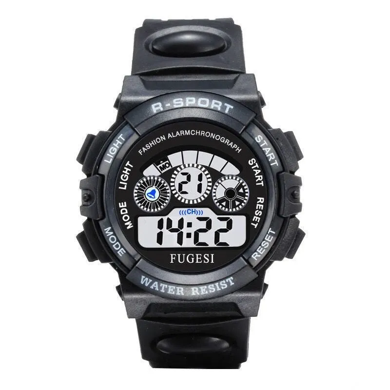 Luminous Watches with LED Colourful Flash Digital Display for Kids