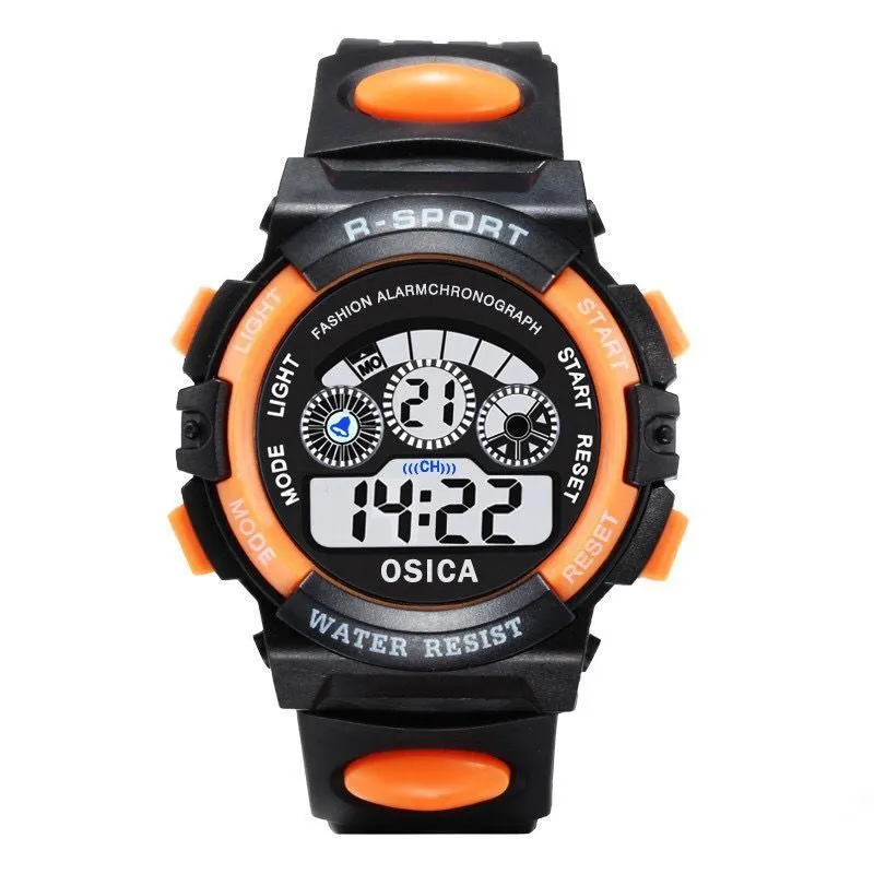 Luminous Watches with LED Colourful Flash Digital Display for Kids