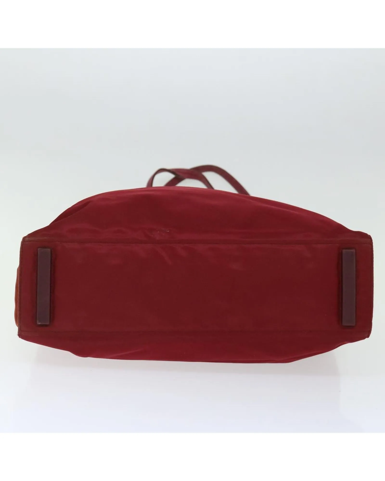 Red Nylon Shoulder Bag for Women - Italian Made - C Rank