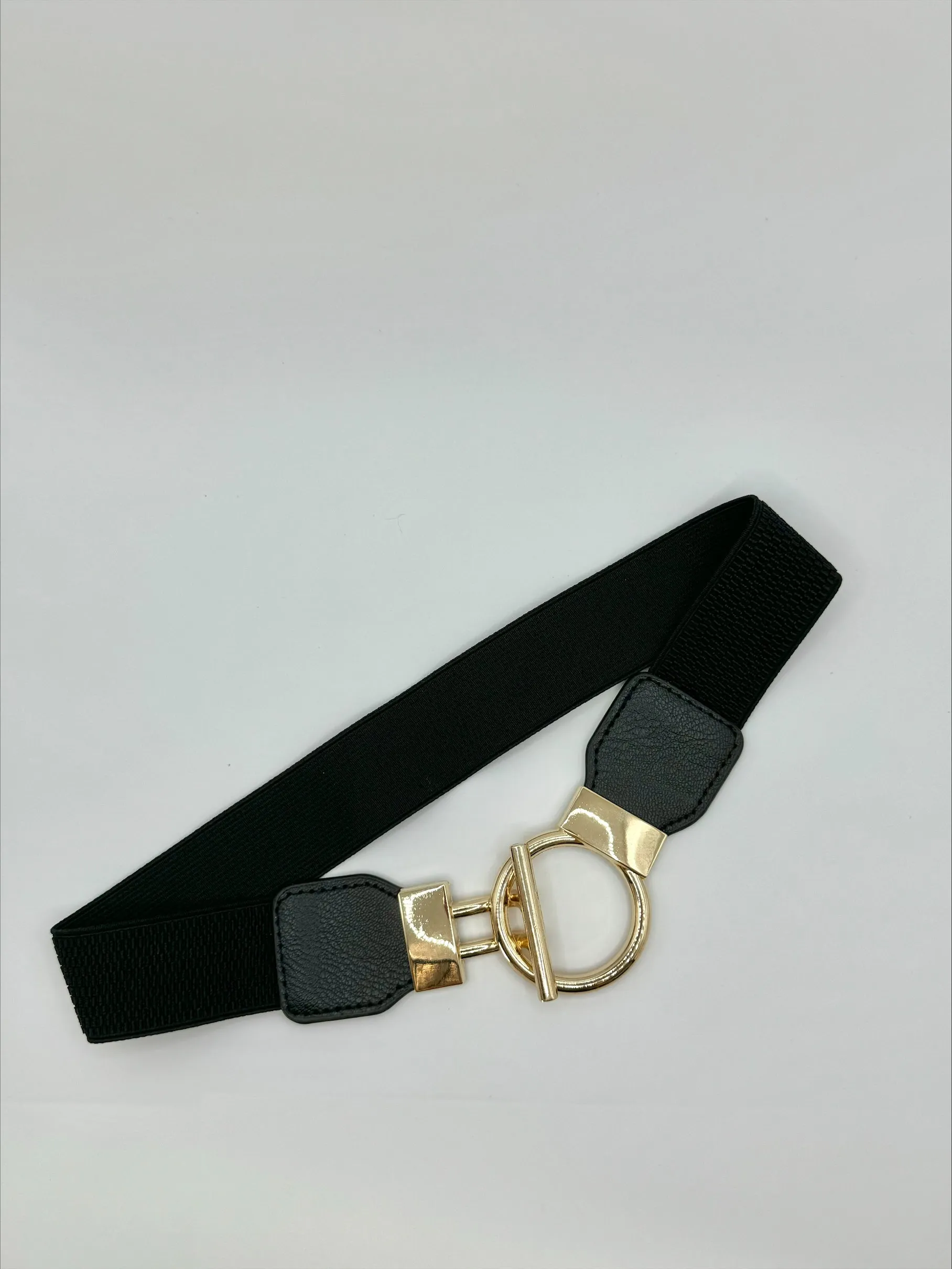 Santana Black Stretch Waist Belt