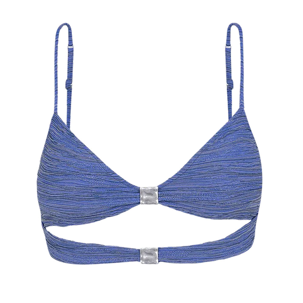 Spencer Selena Top Ethereal Blue