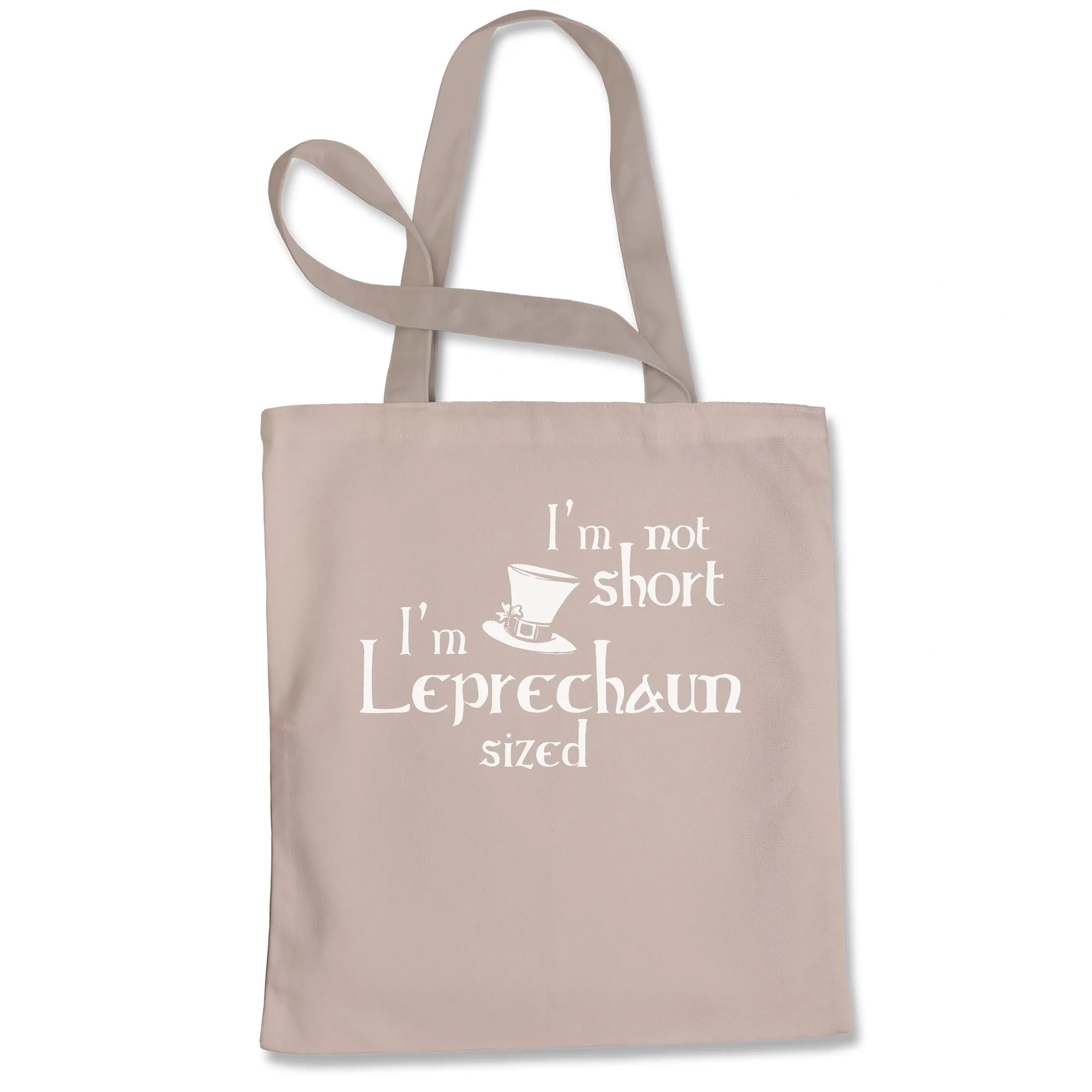 St Patricks Day Funny Size Leprechaun  Tote Bag