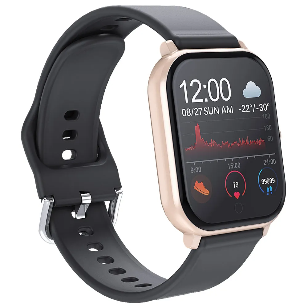 T55 Smart Watch with Heart Rate and Blood Pressure Monitor, Chronograph, Pedometer and more