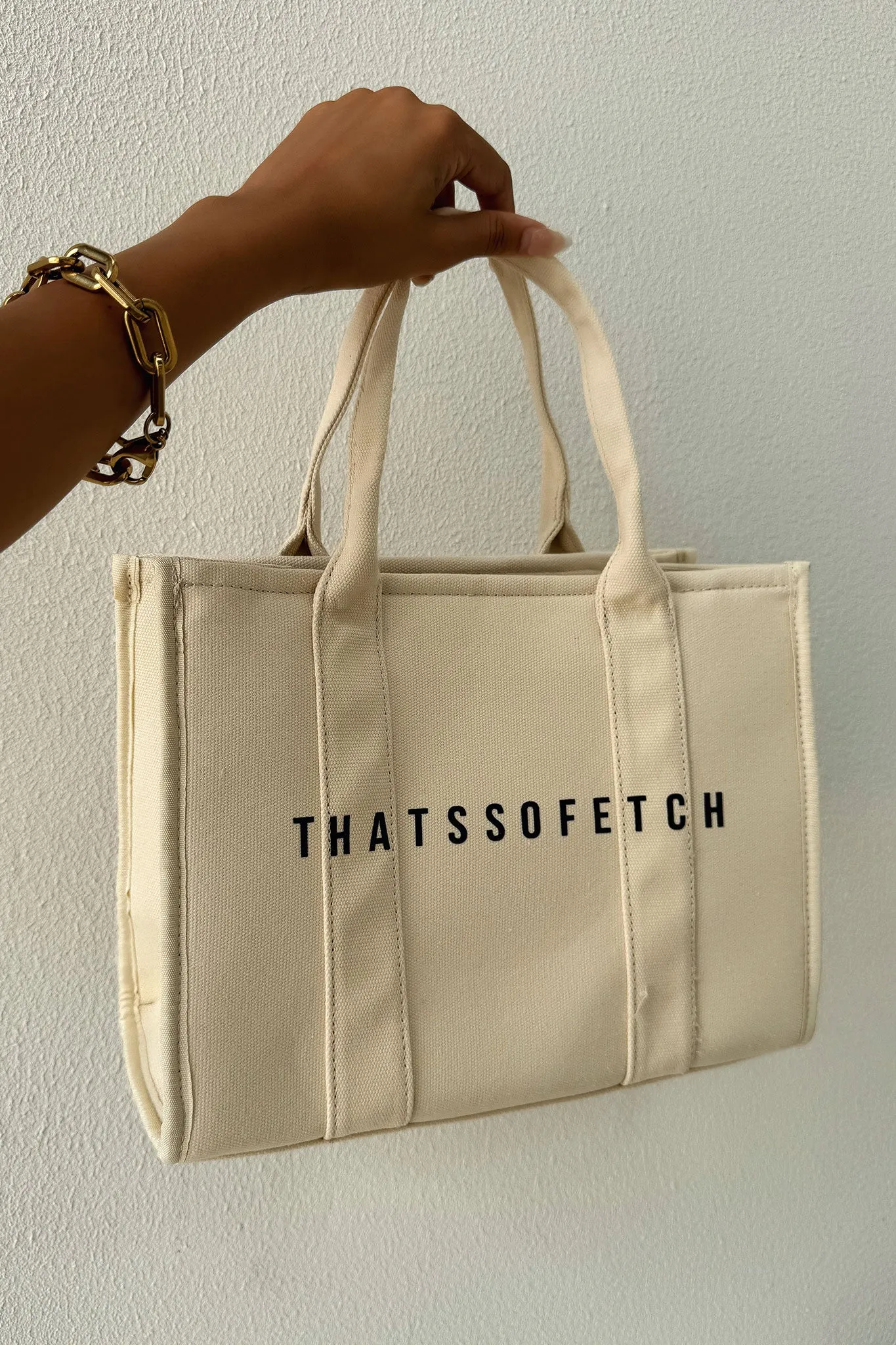 Xenia Small Tote Bag - Beige